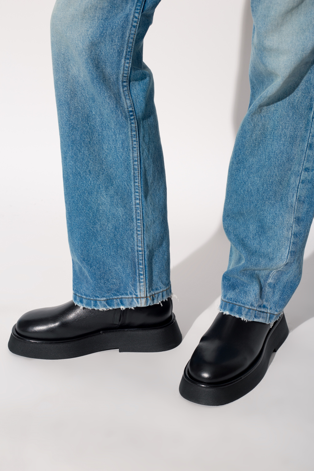 wandler rosa leather ankle boots